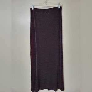 Vintage Y2K Tower Dark Purple Sparkly Skirt